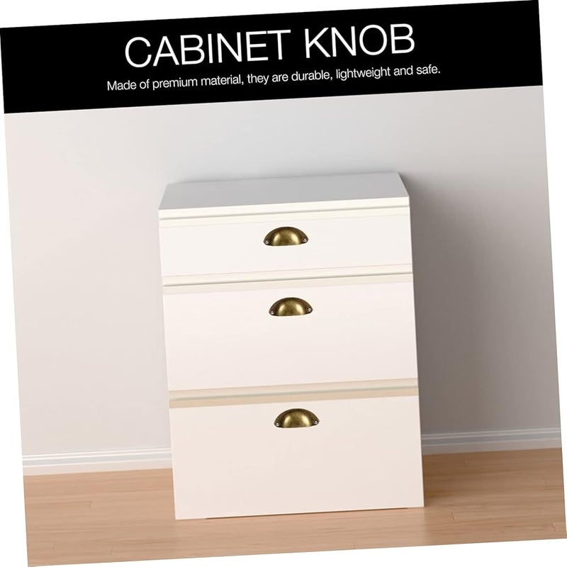 10Pcs Golden Iron Drawer Pulls Cabinet Handles Dresser Knobs Pull Handle - Image 3